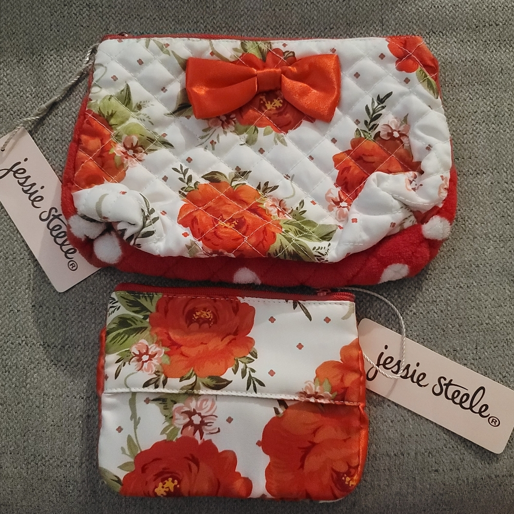 NEW with tag 2 pouch bundle